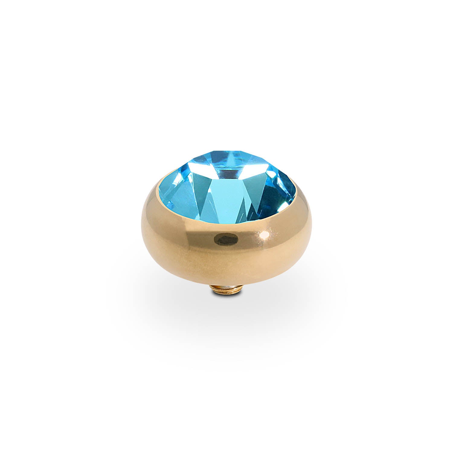 Sesto Top 10 mm - Gold aquamarine