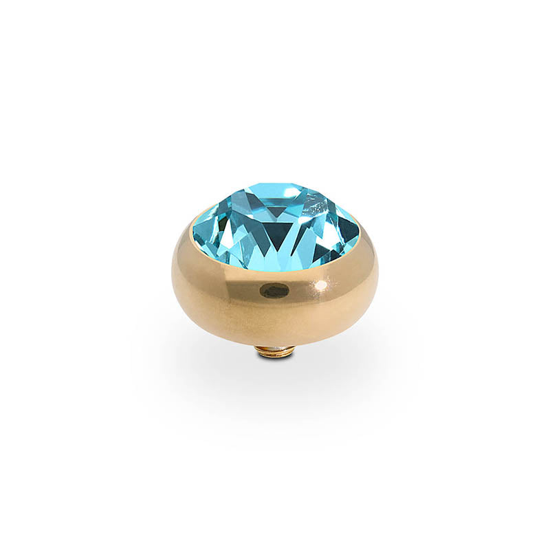 Sesto Top 10 mm - Gold Light Turquoise
