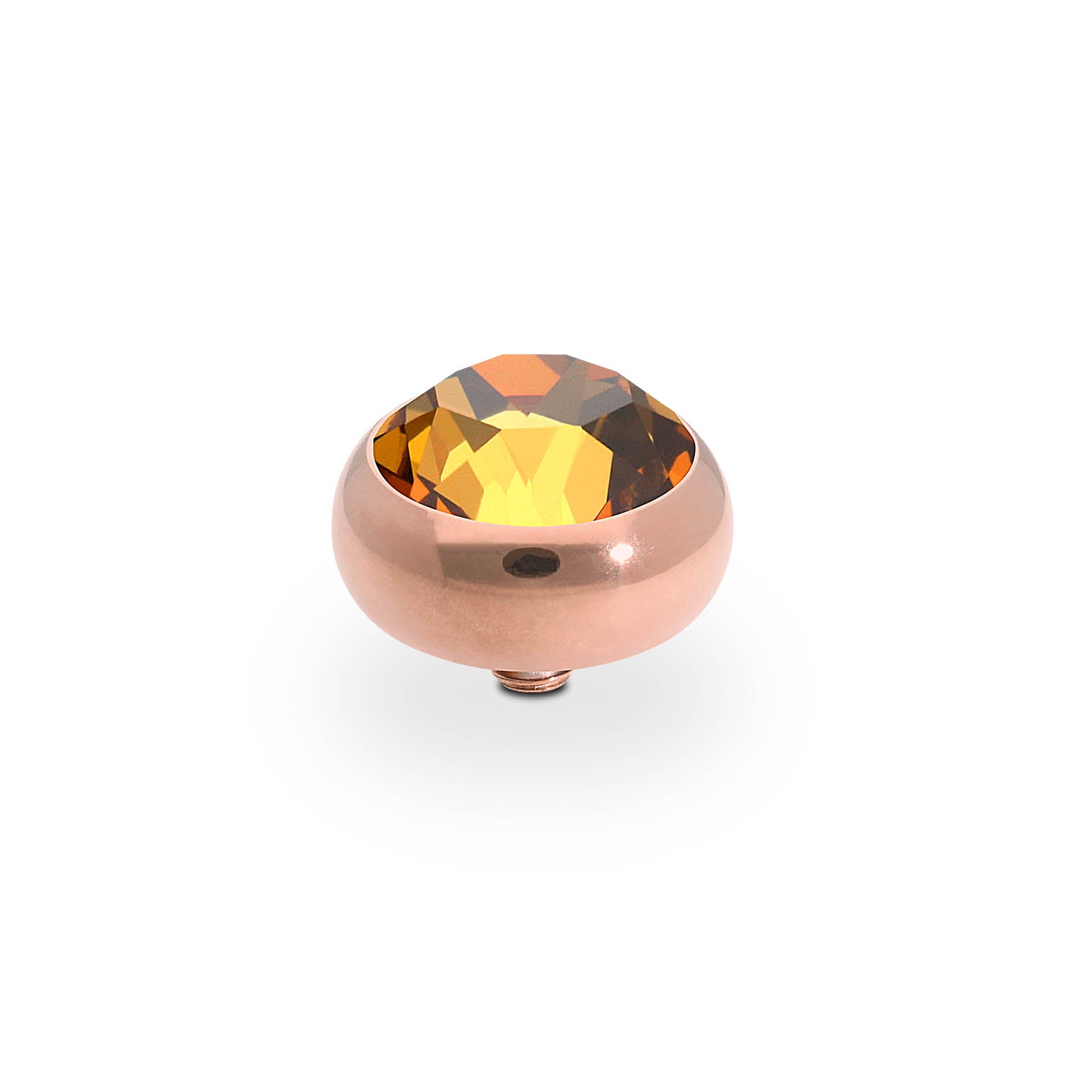 Sesto Top 10 mm - Roségold light amber
