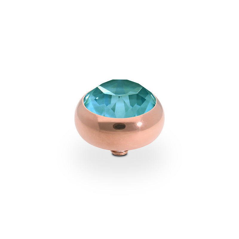 Sesto Top 10 mm - Roségold Crystal Pine Green Ignite