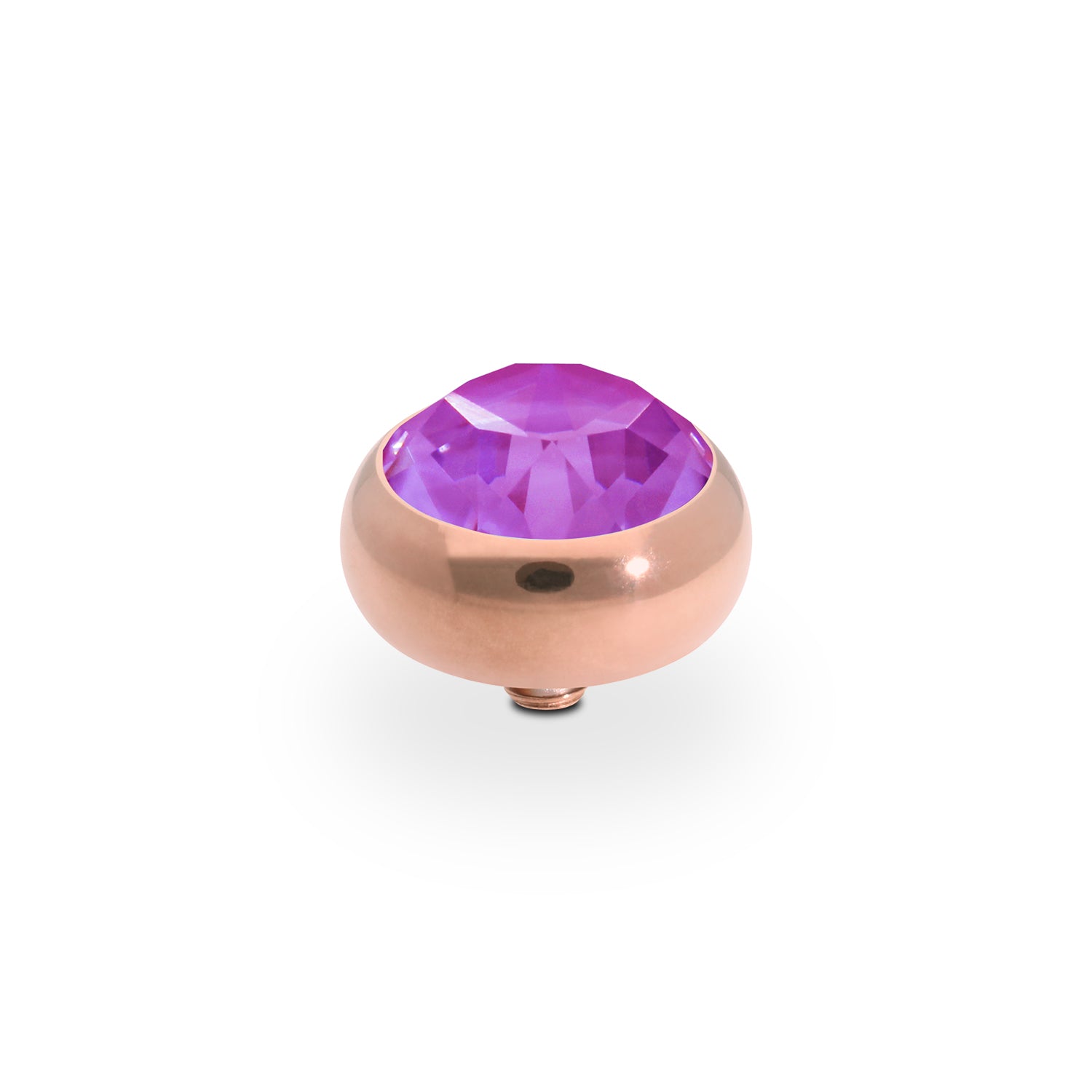 Sesto Top 10 mm - Roségold Crystal Electric Violet Ignite