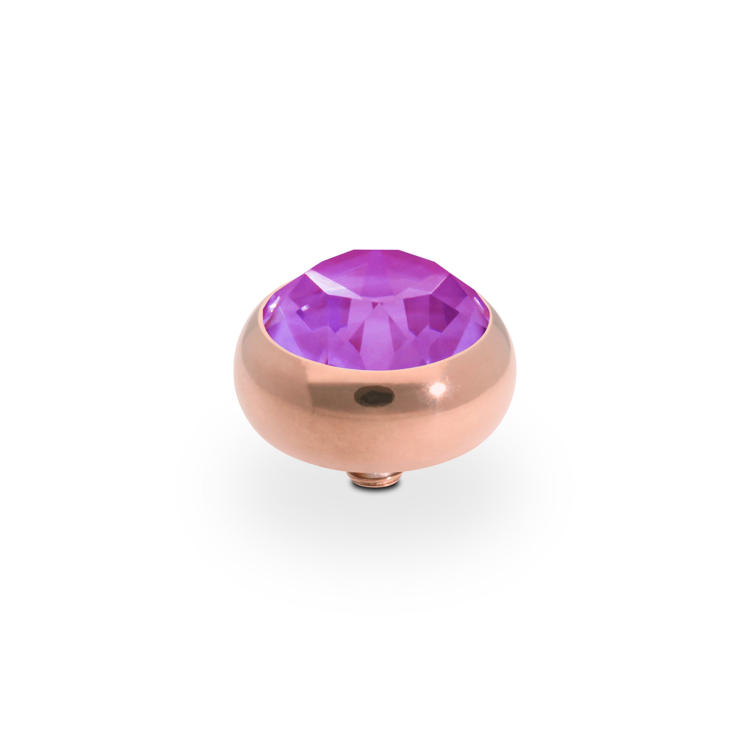 Sesto Top 10 mm - Roségold Crystal Electric Violet Ignite