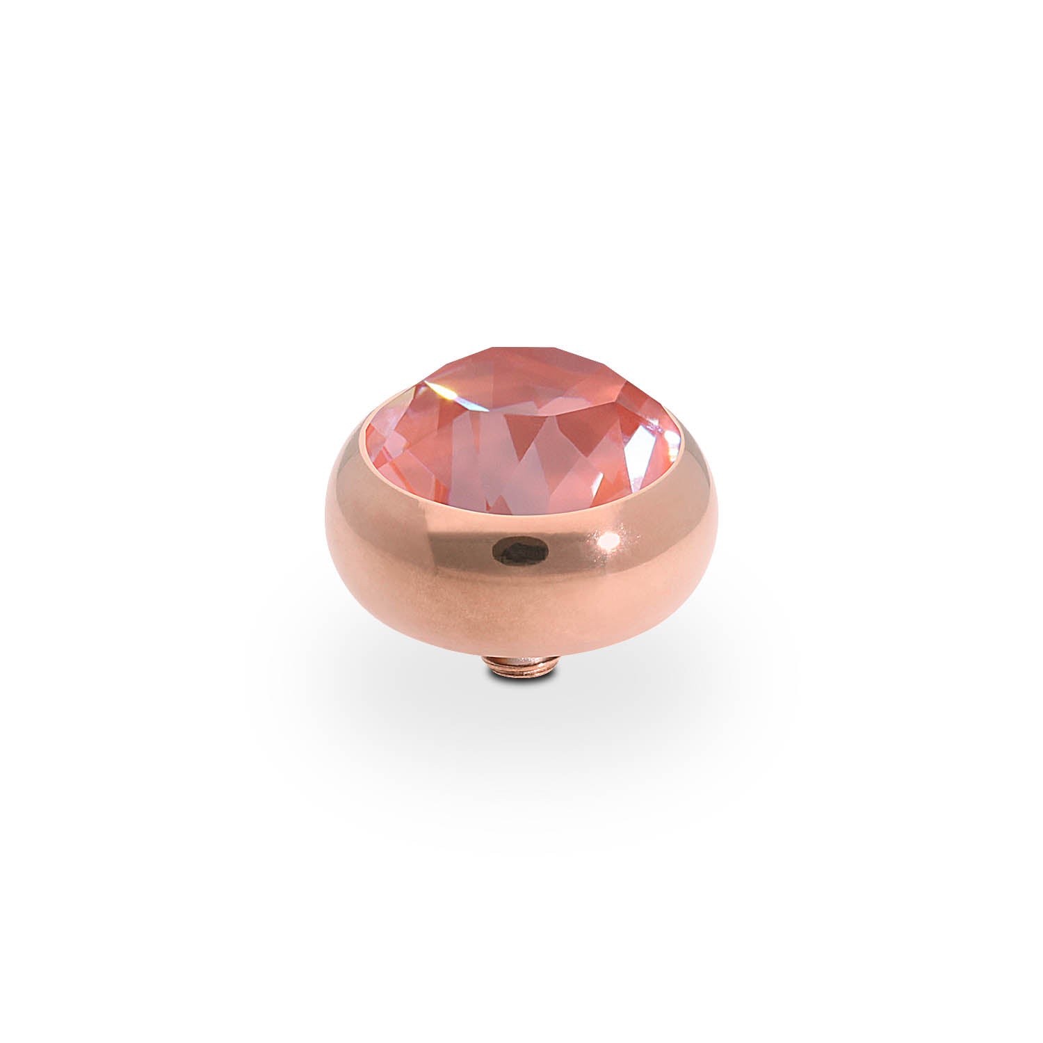 Sesto Top 10 mm - Roségold crystal maroon ignite