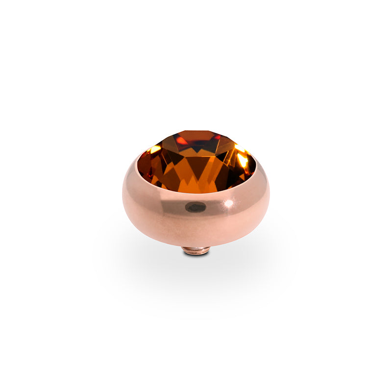 Sesto Top 10 mm - Roségold Smoked Topaz
