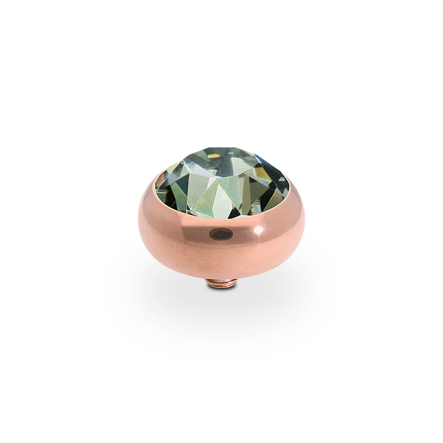 Sesto Top 10 mm - Roségold black diamond