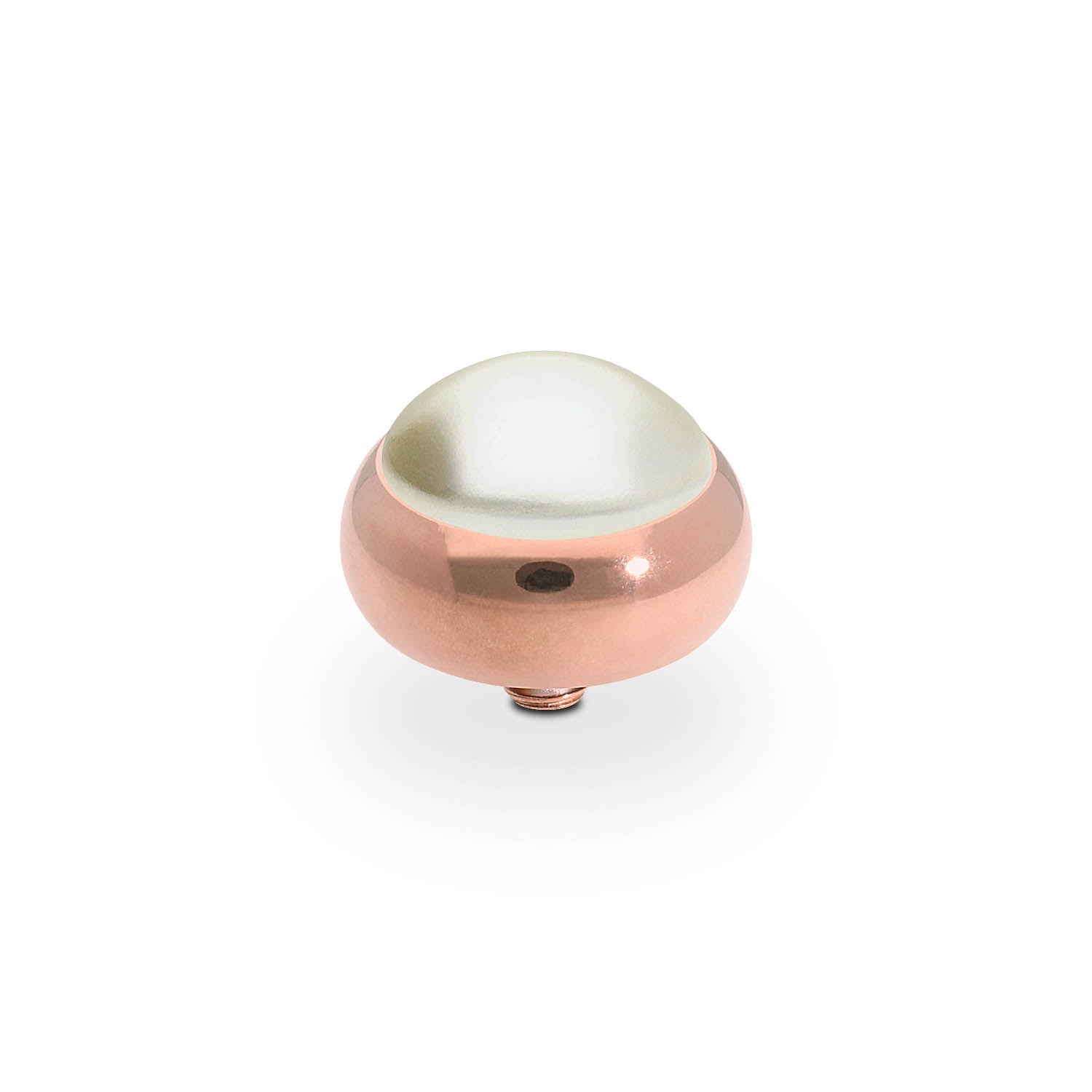 Sesto Top 10 mm - Roségold cream pearl