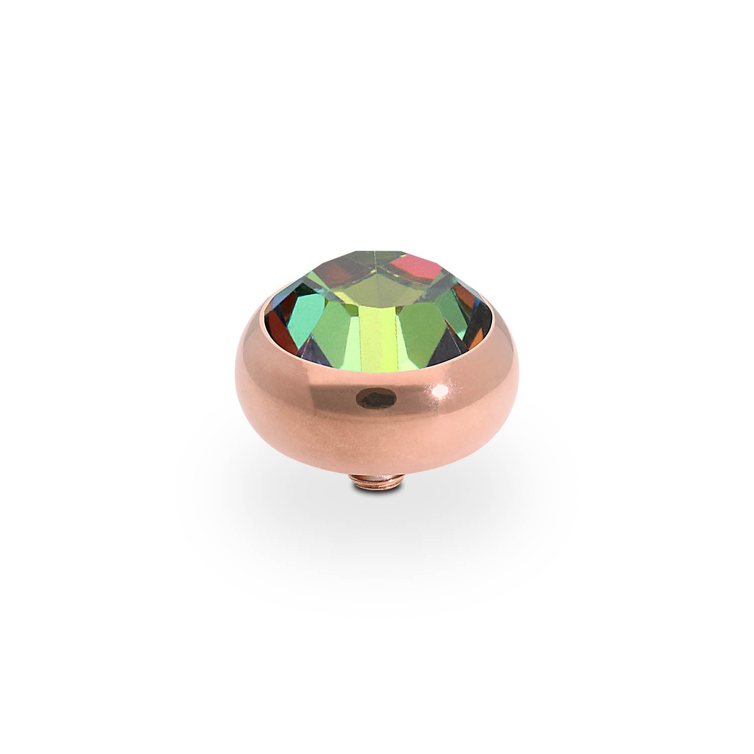 Sesto Top 10 mm - Roségold Crystal Vitrail Medium