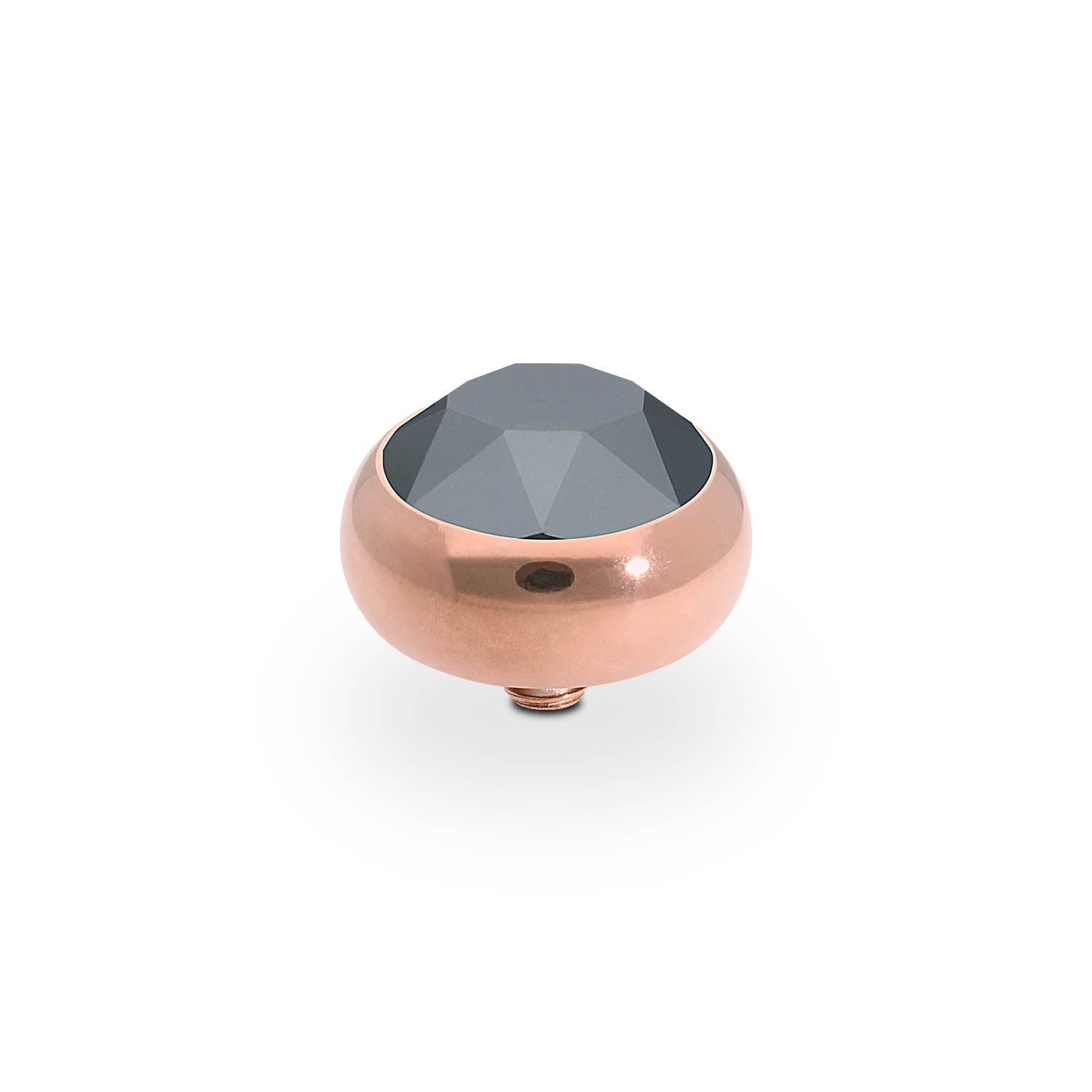 Sesto Top 10 mm - Roségold jet hematite
