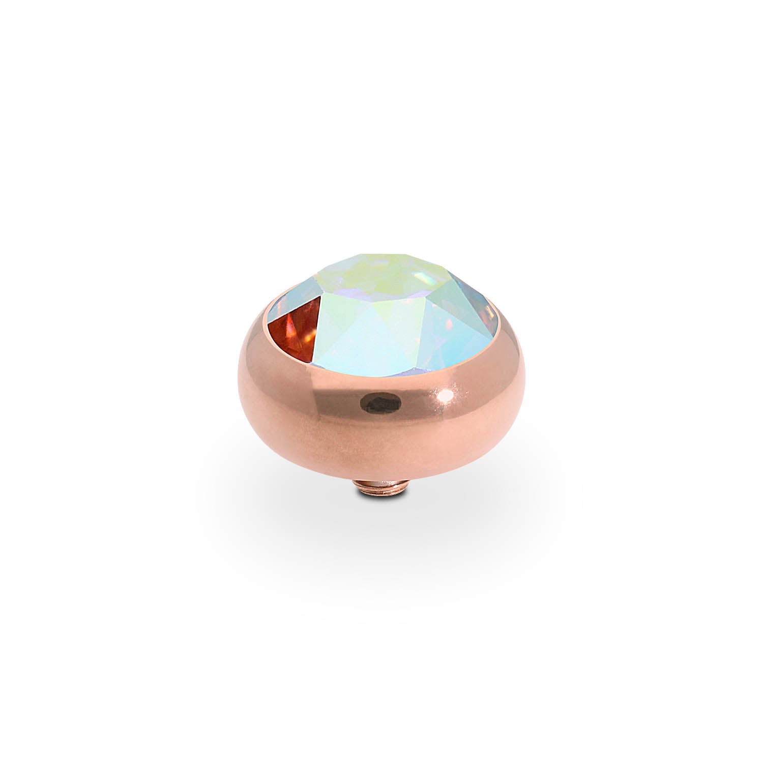 Sesto Top 10 mm - Roségold crystal aurora boreale