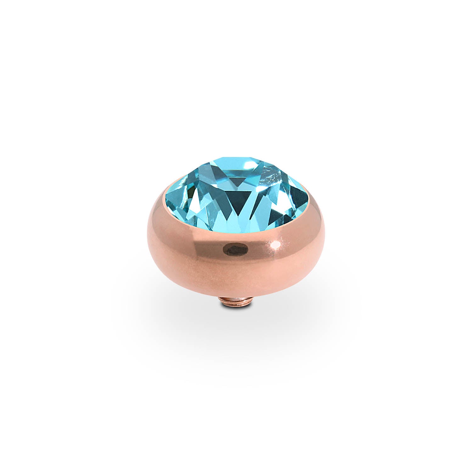 Sesto Top 10 mm - Roségold Light Turquoise