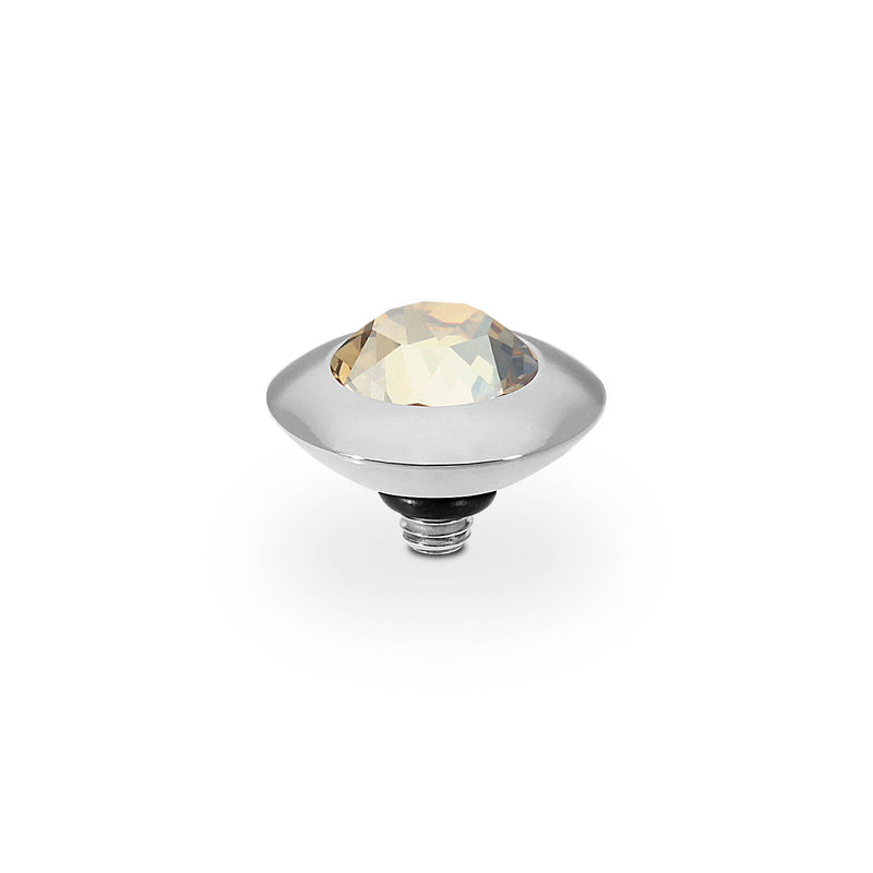 Tondo Top 9 mm - Silber golden shadow