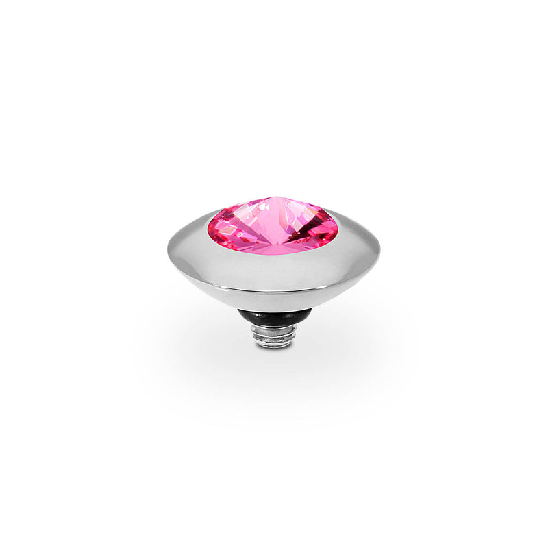 Tondo Top 9 mm - Silber rose