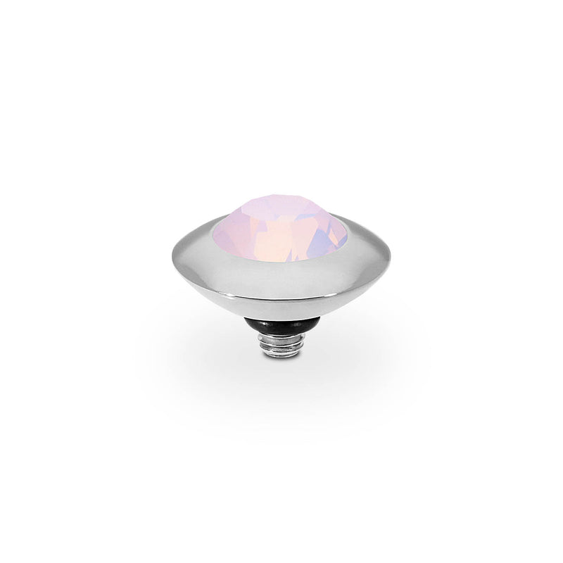 Tondo Top 9 mm - Silber rose opal