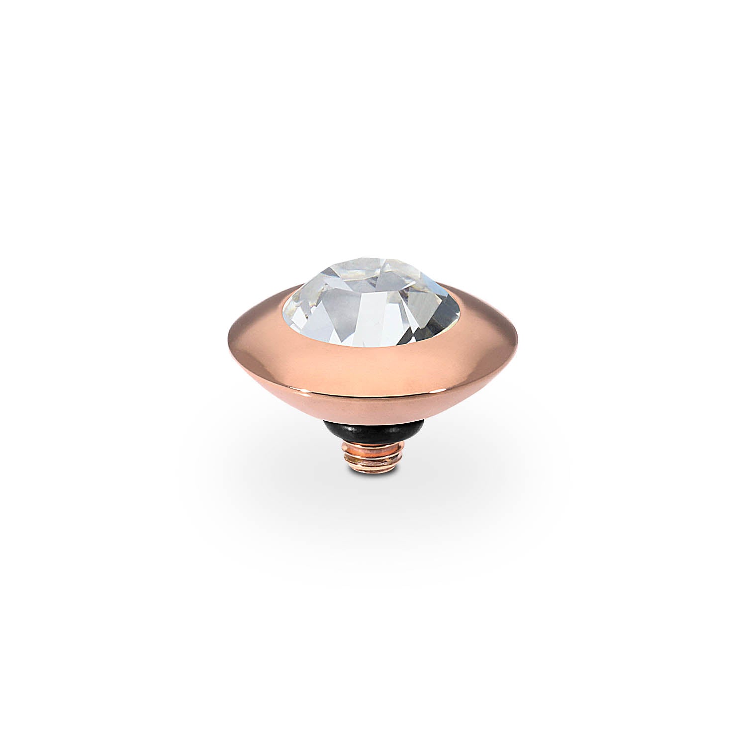 Tondo Top 9 mm - Roségold crystal