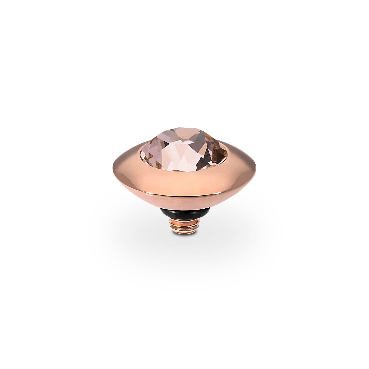 Tondo Top 9 mm - Roségold vintage rose