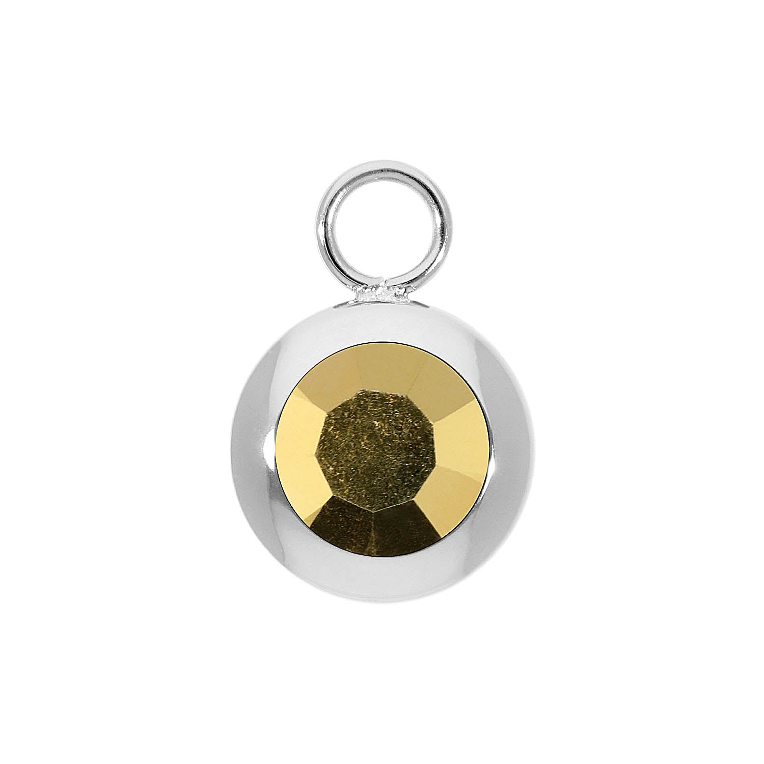 Tondo Charm 13 mm - Silver