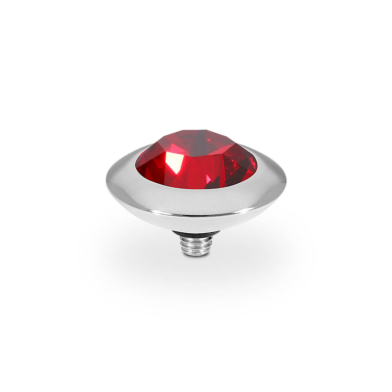 Tondo Top 13 mm - Silber Siam