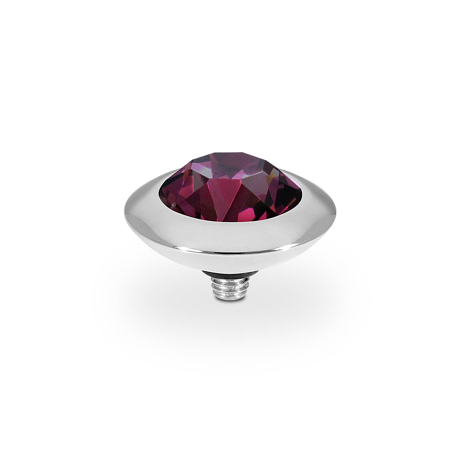 Tondo Top 13 mm - Silber amethyst
