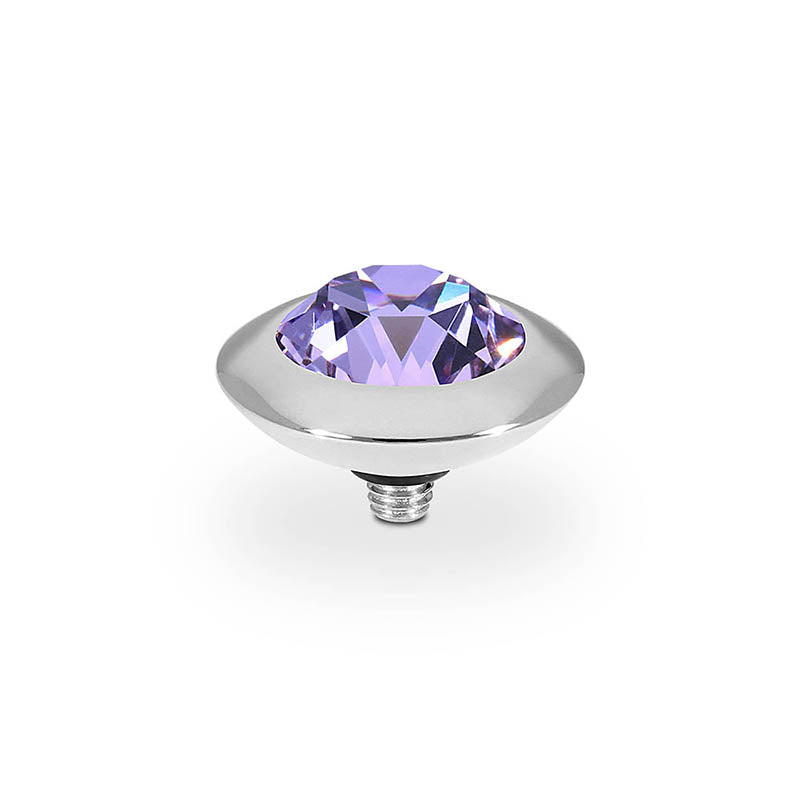 Tondo Top 13 mm - Silber Violet