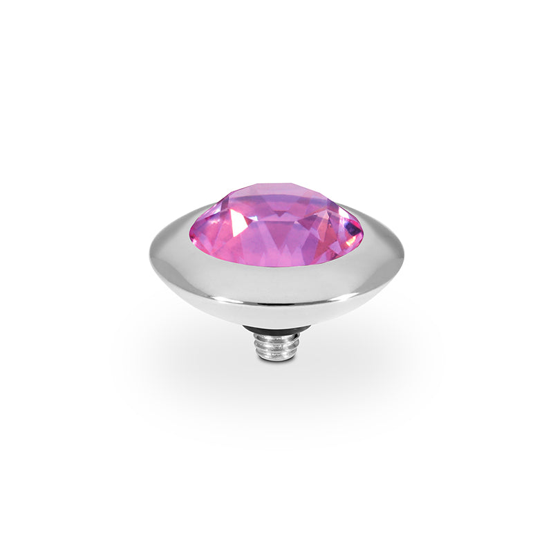 Tondo Top 13 mm - Silber Crystal Orchid Ignite