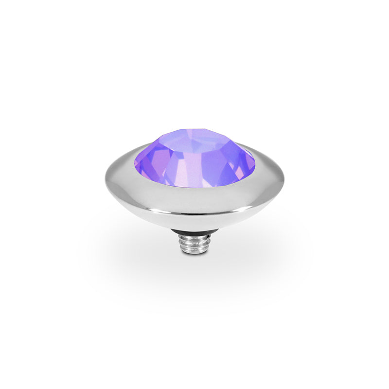Tondo Top 13 mm - Silber Crystal Purple Ignite
