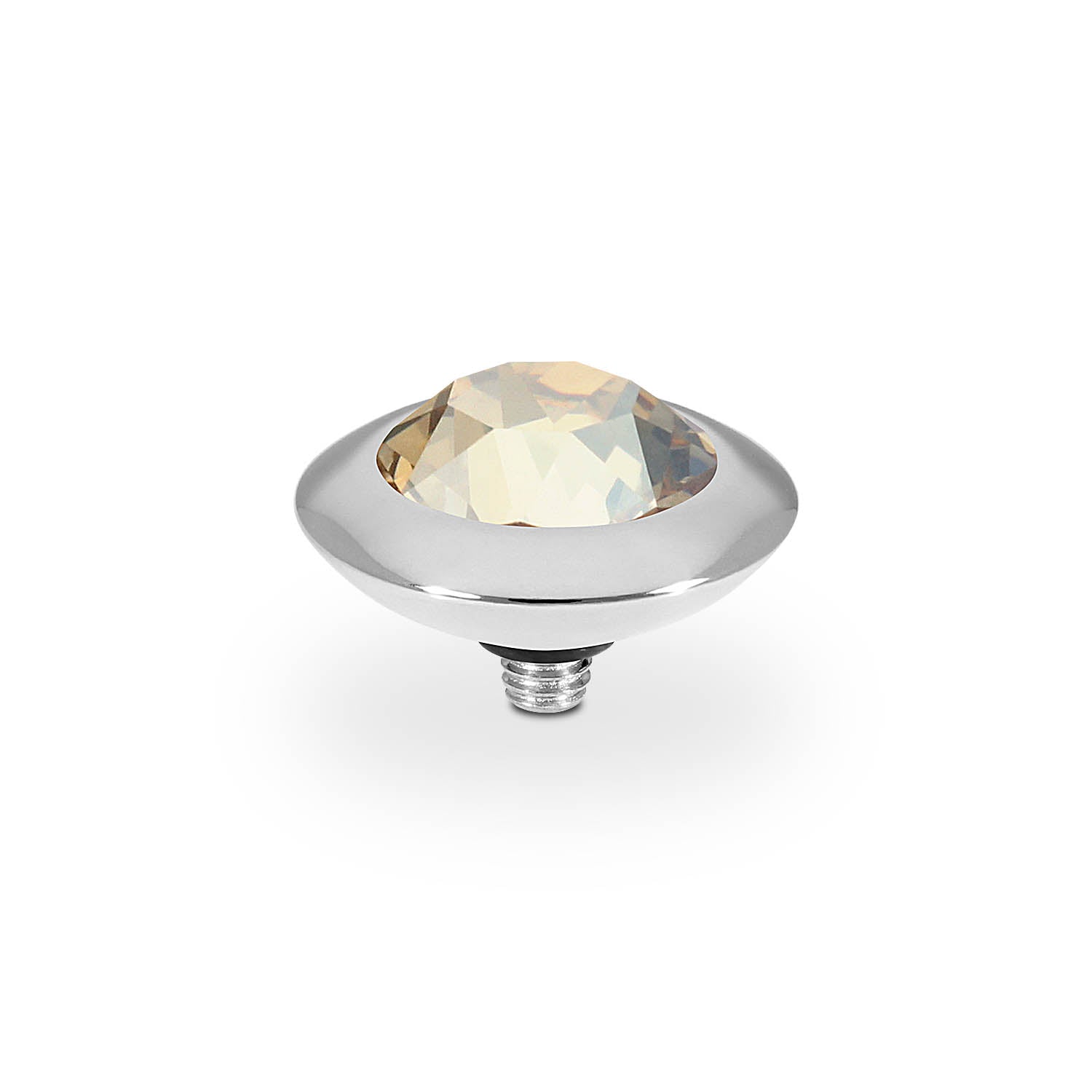 Tondo Top 13 mm - Silber golden shadow