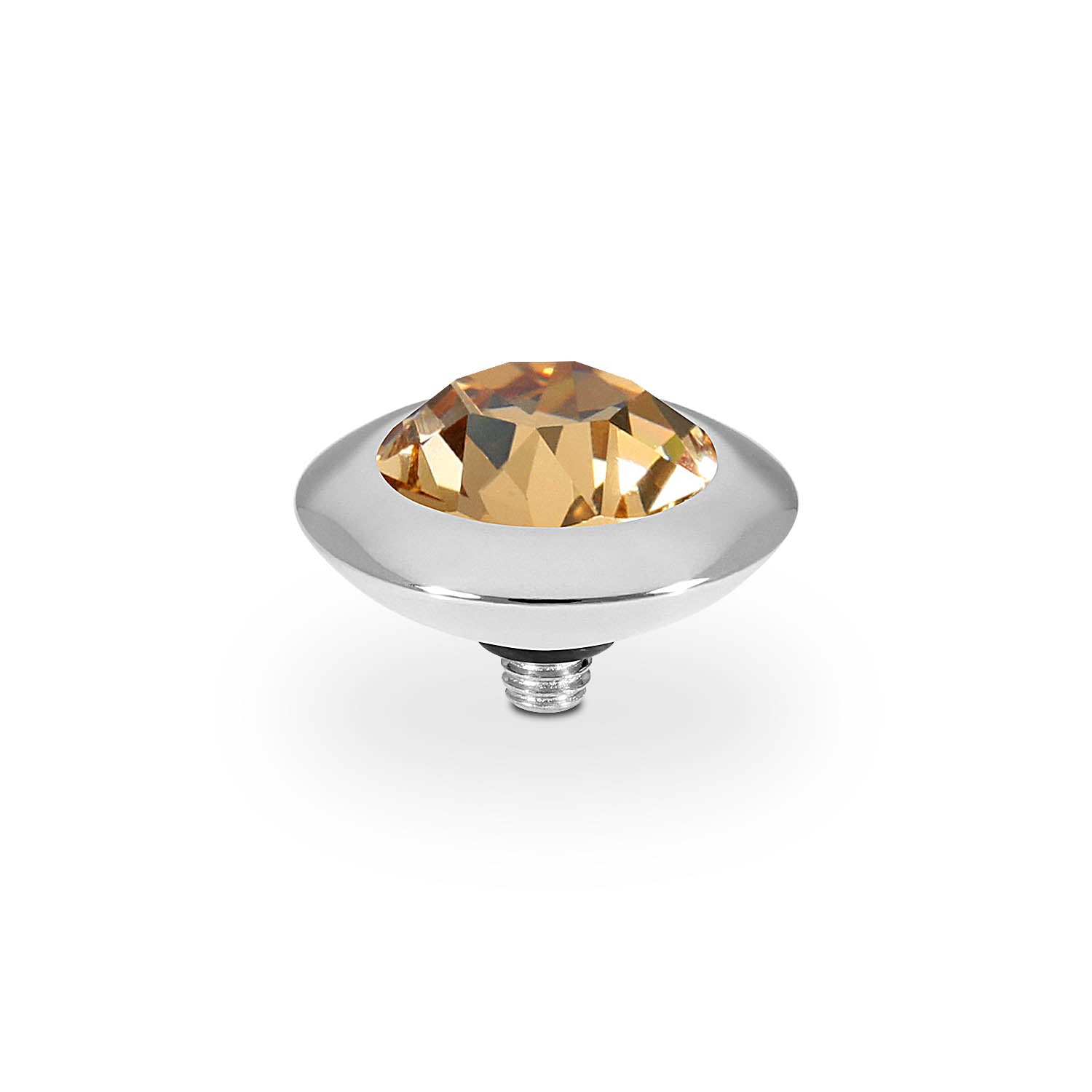 Tondo Top 13 mm - Silber light colorado topaz