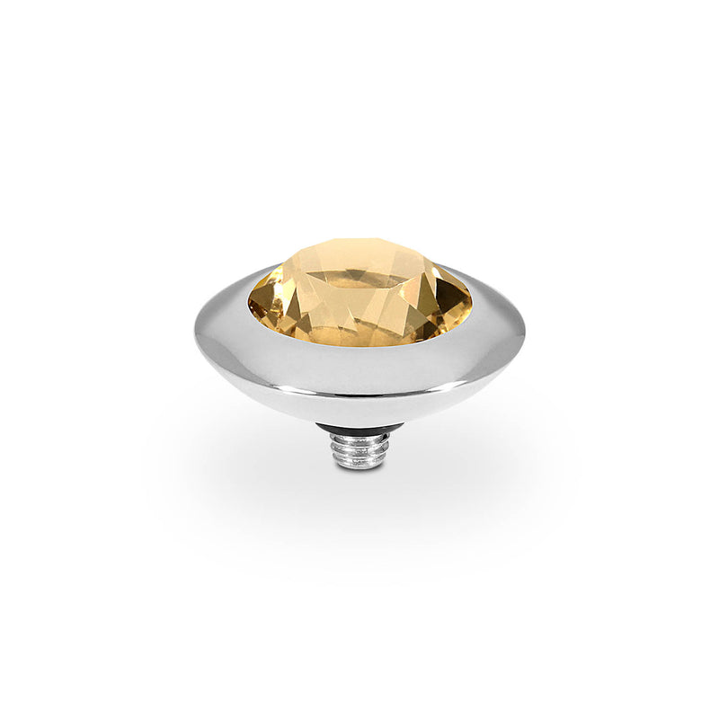 Tondo Top 13 mm - Silber light colorado topaz ignite