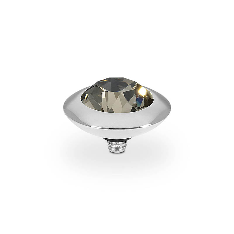 Tondo Top 13 mm - Silber Greige