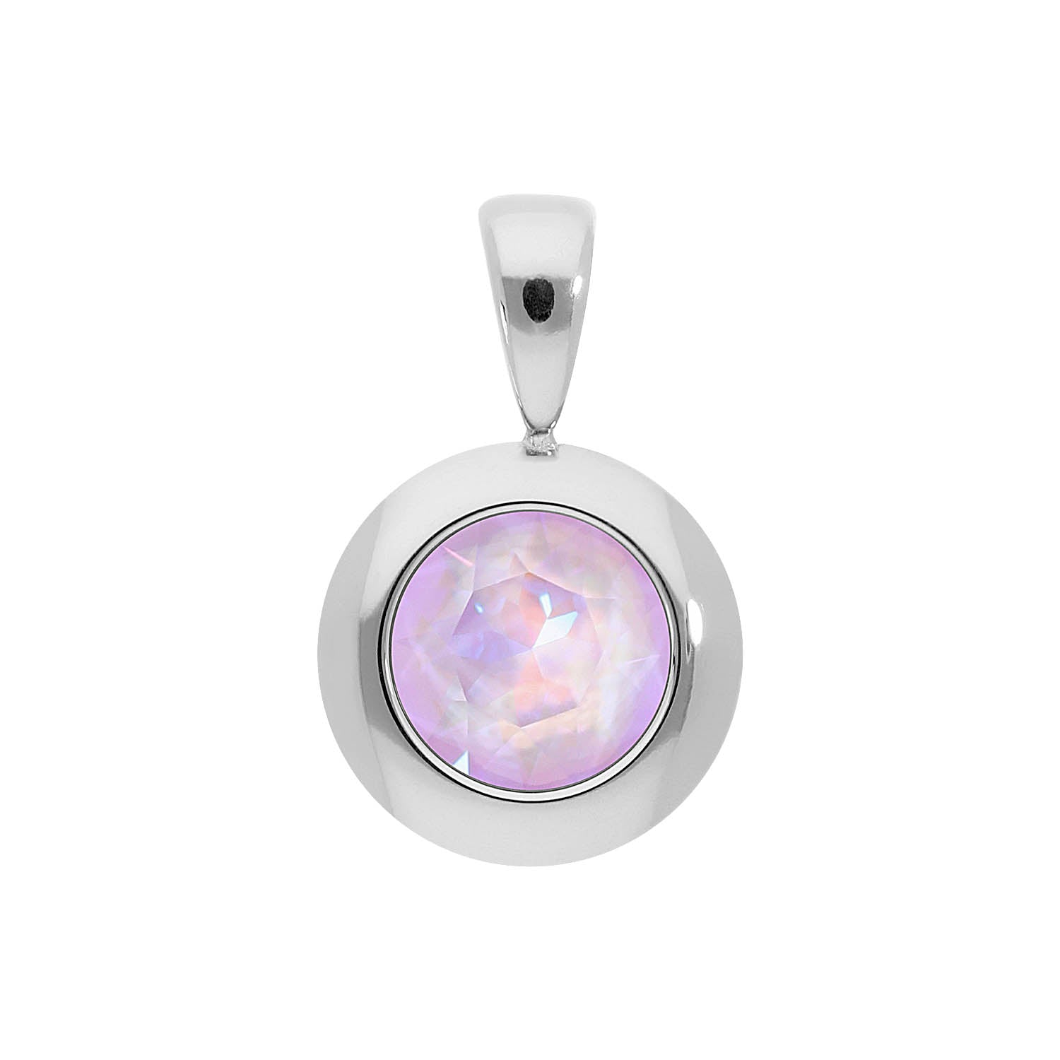 Tondo Anhänger 13 mm - Silber