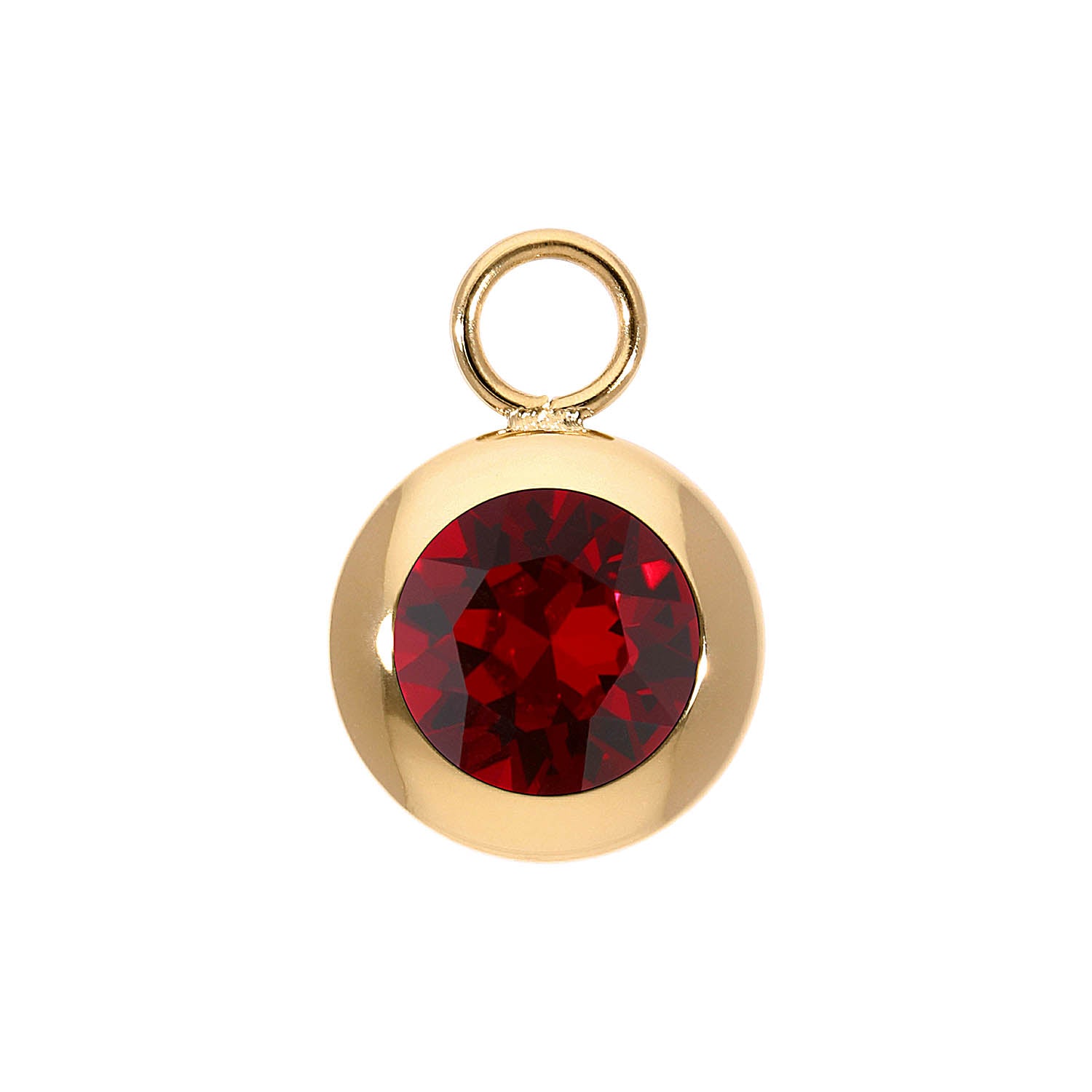 Tondo Charm 13 mm - Gold Siam