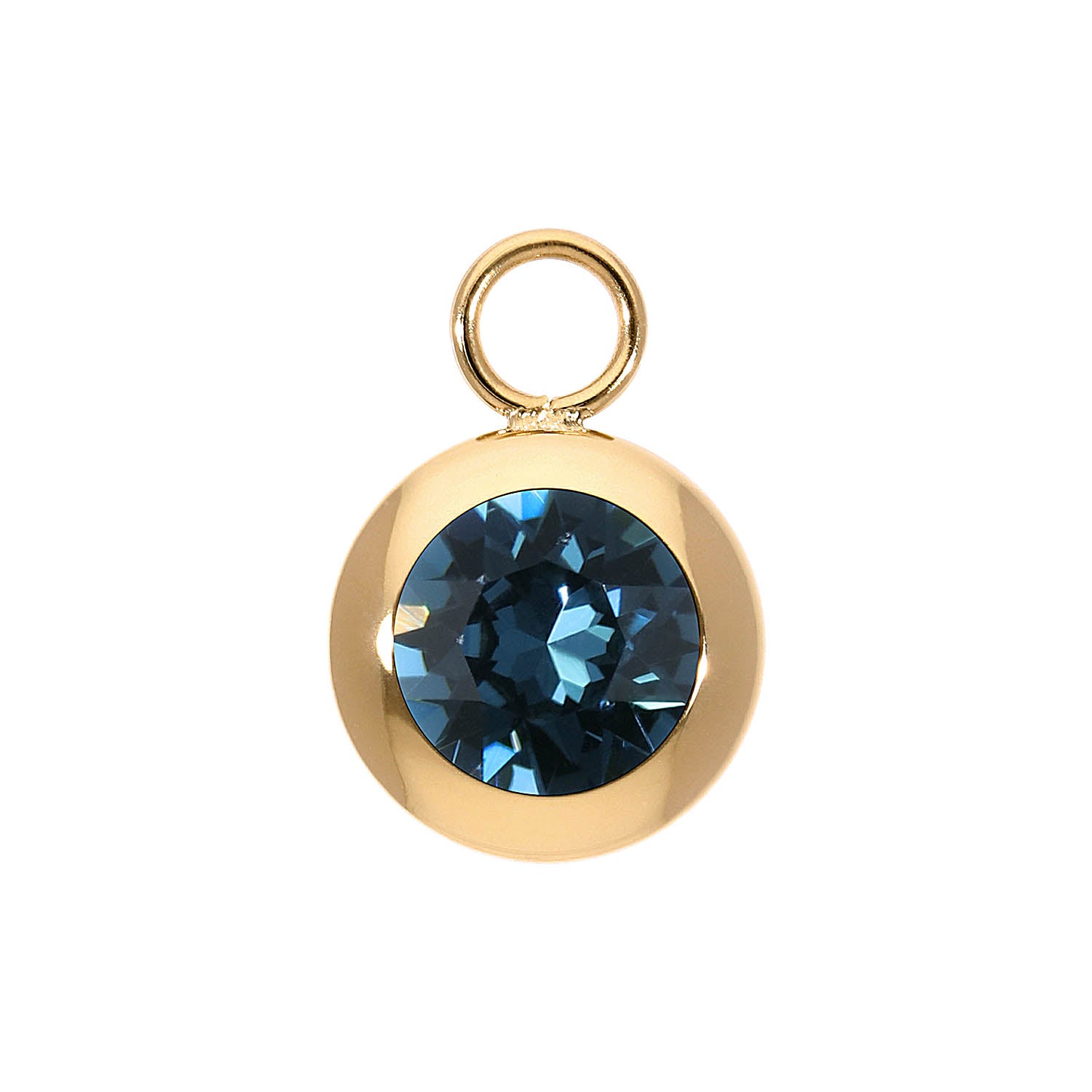 Tondo Charm 13 mm - Gold montana