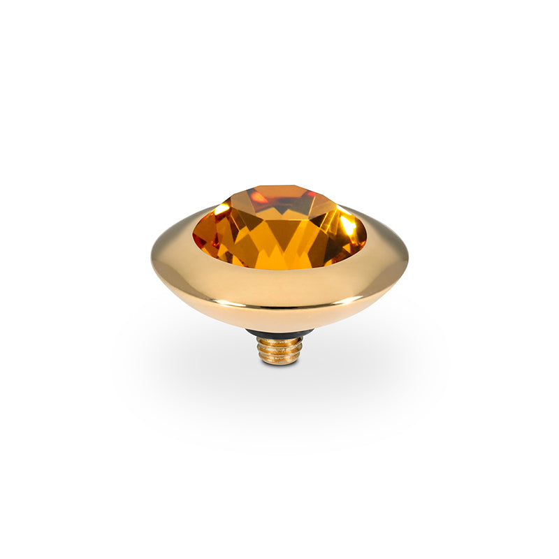 Tondo Top 13 mm - Gold Topaz