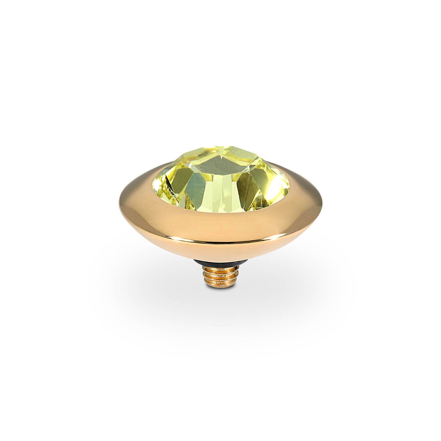 Tondo Top 13 mm - Gold Jonquil