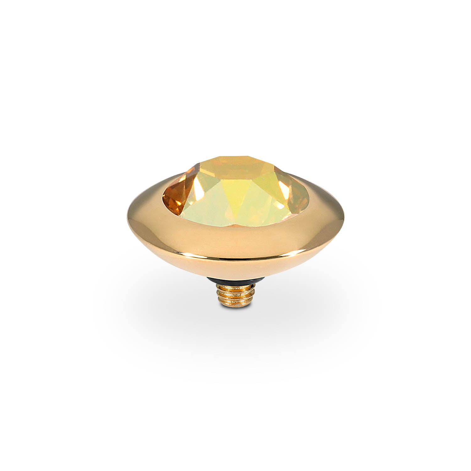 Tondo Top 13 mm - Gold metallic sunshine
