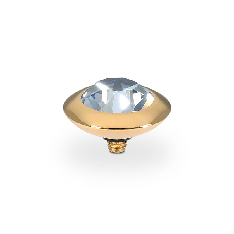 Tondo Top 13 mm - Gold blue shade