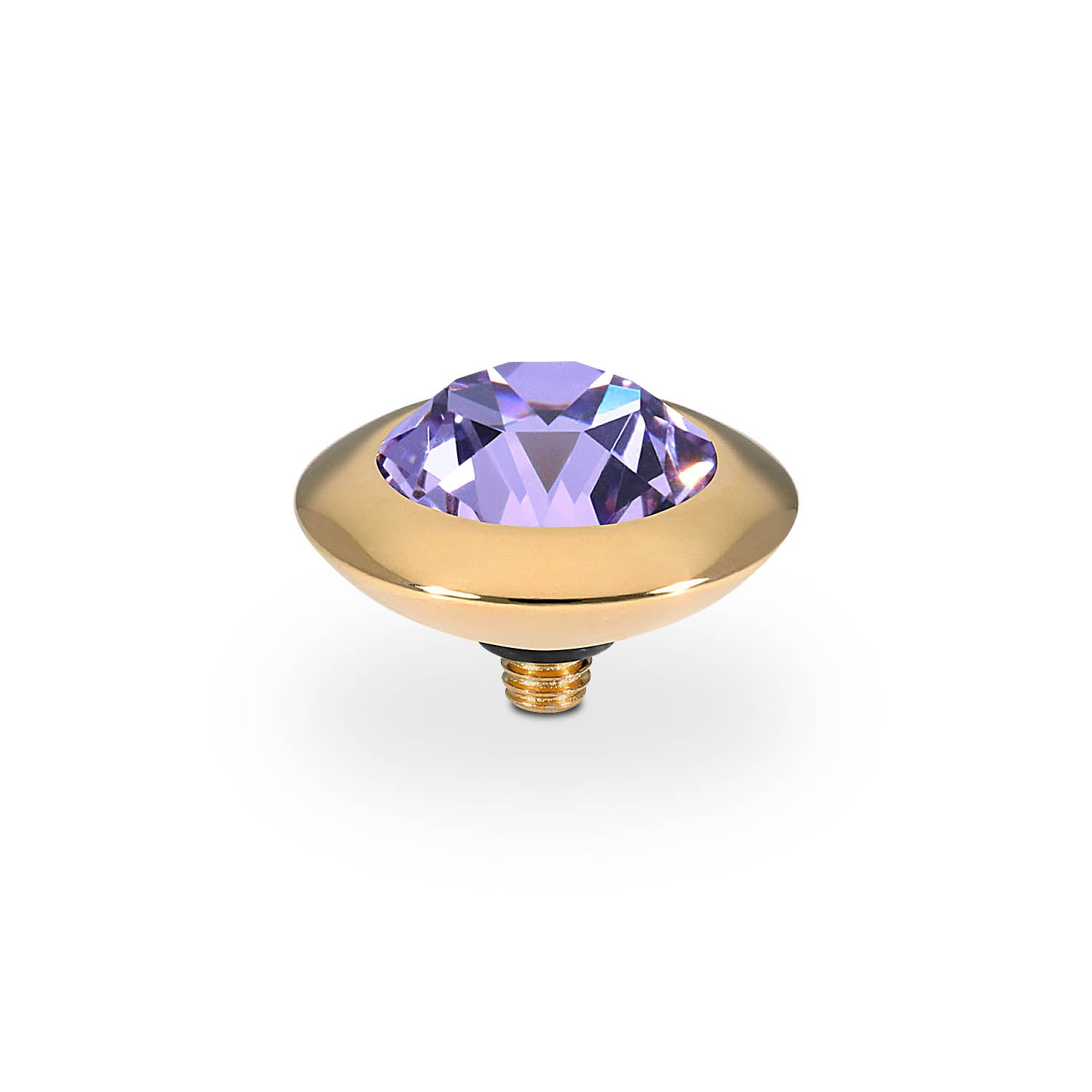 Tondo Top 13 mm - Gold Violet