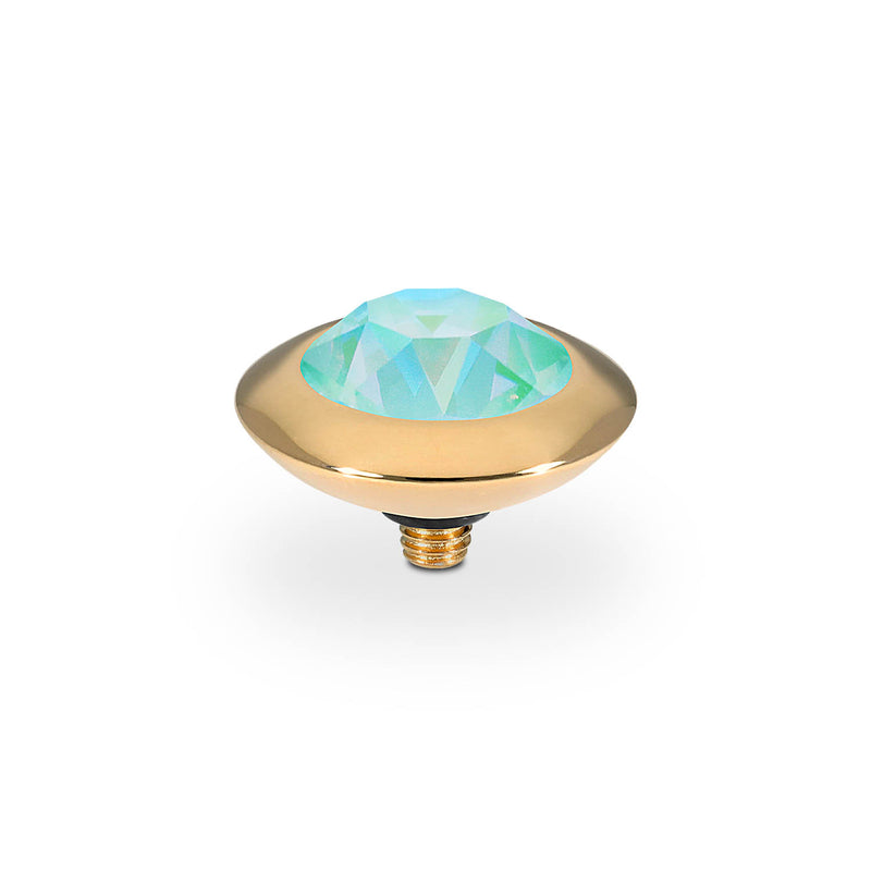 Tondo Top 13 mm - Gold silky sage delite