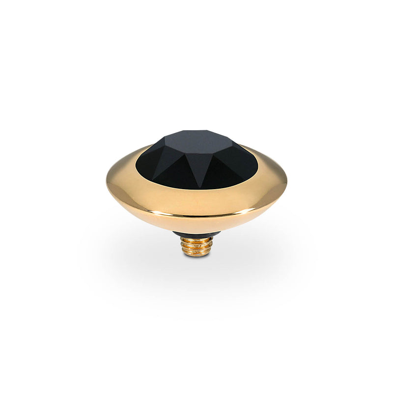 Tondo Top 13 mm - Gold jet