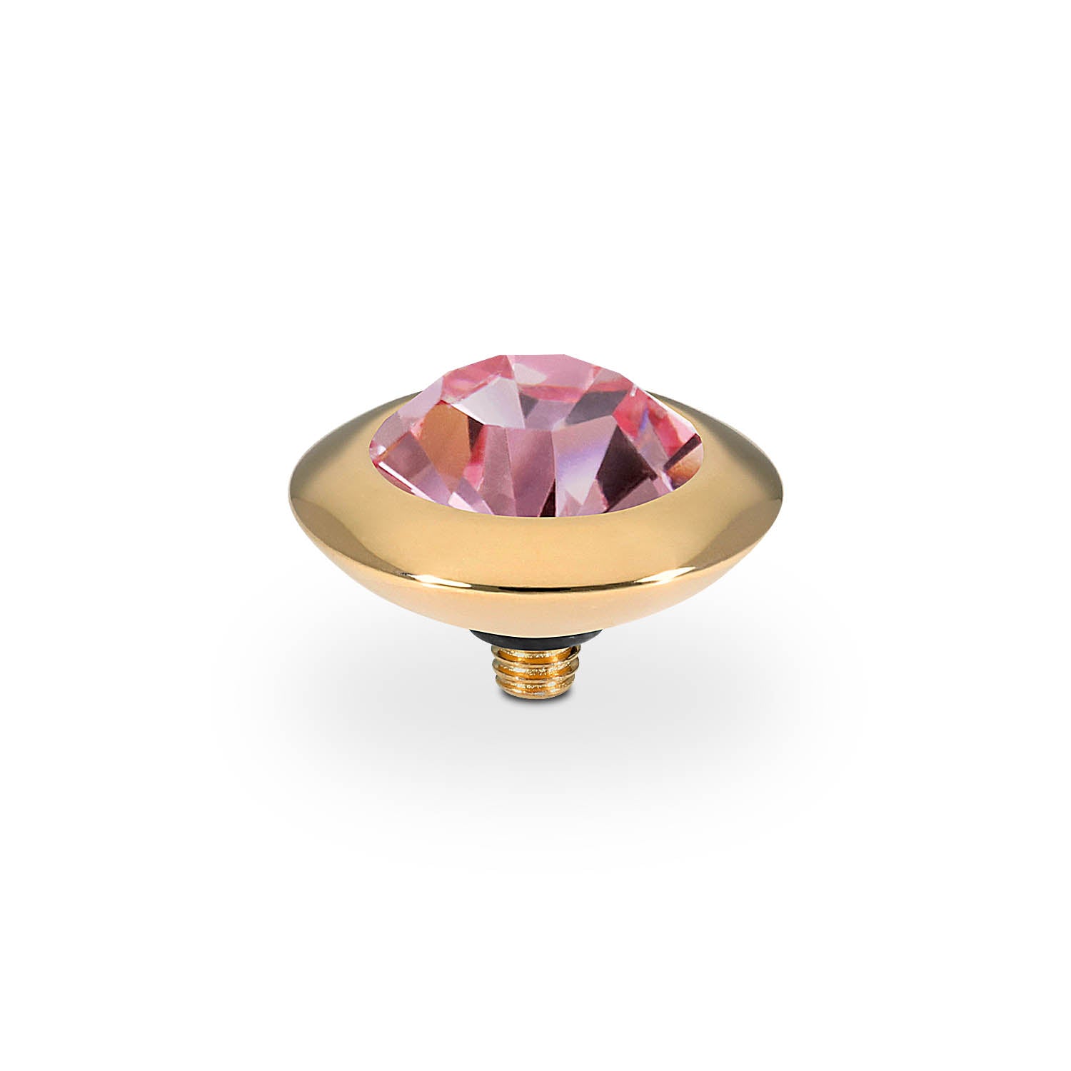 Tondo Top 13 mm - Gold Light Rose