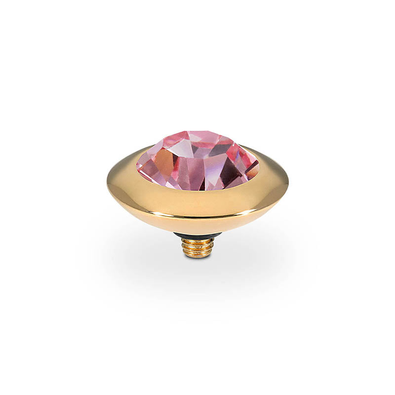 Tondo Top 13 mm - Gold Light Rose