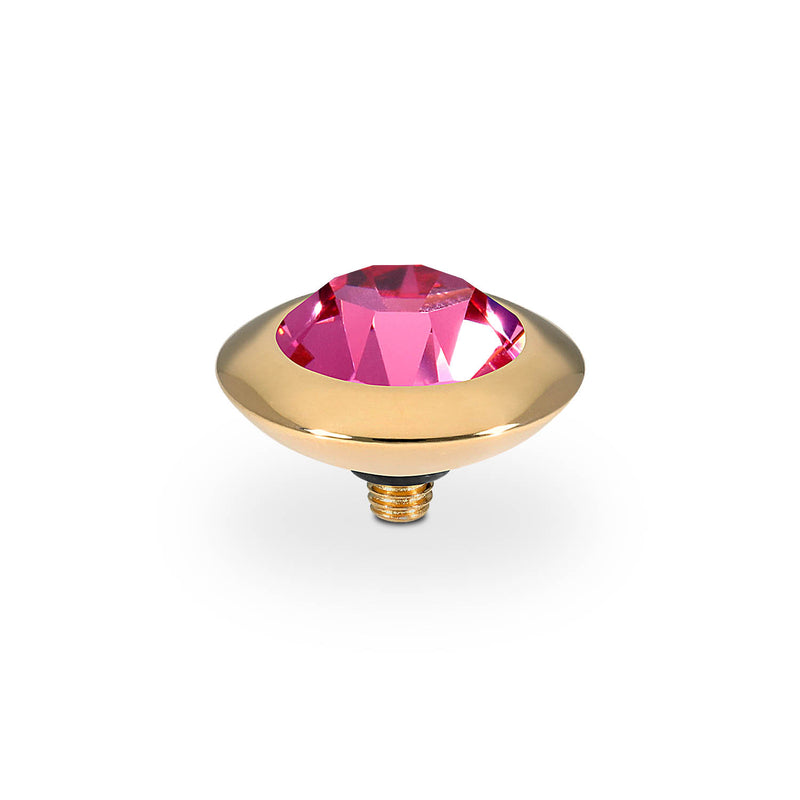 Tondo Top 13 mm - Gold rose