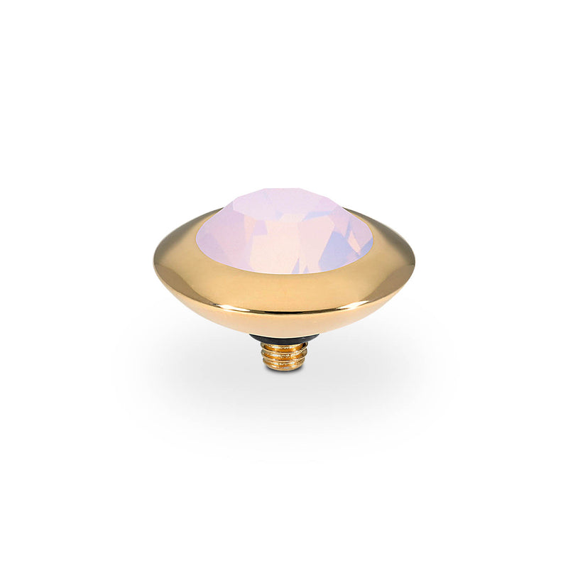 Tondo Top 13 mm - Gold rose opal
