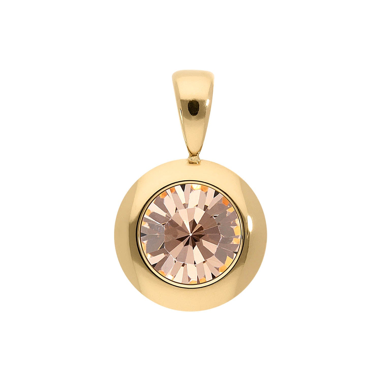 Tondo pendant 13 mm - Gold