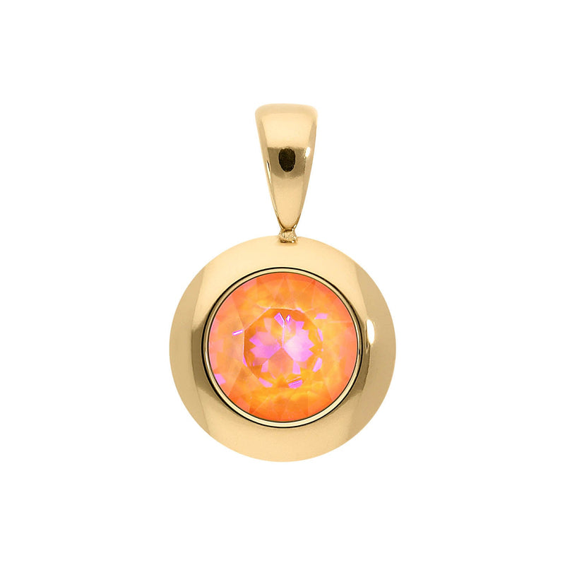 Tondo pendant 13 mm - Gold