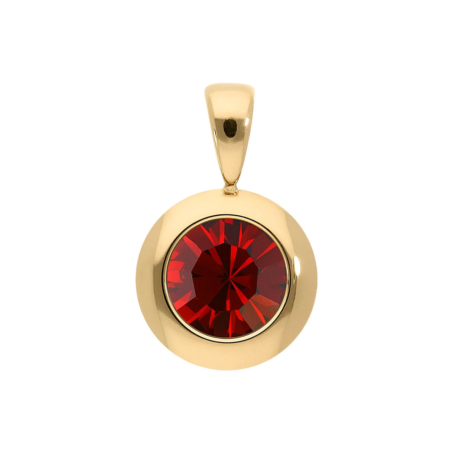 Tondo pendant 13 mm - Gold