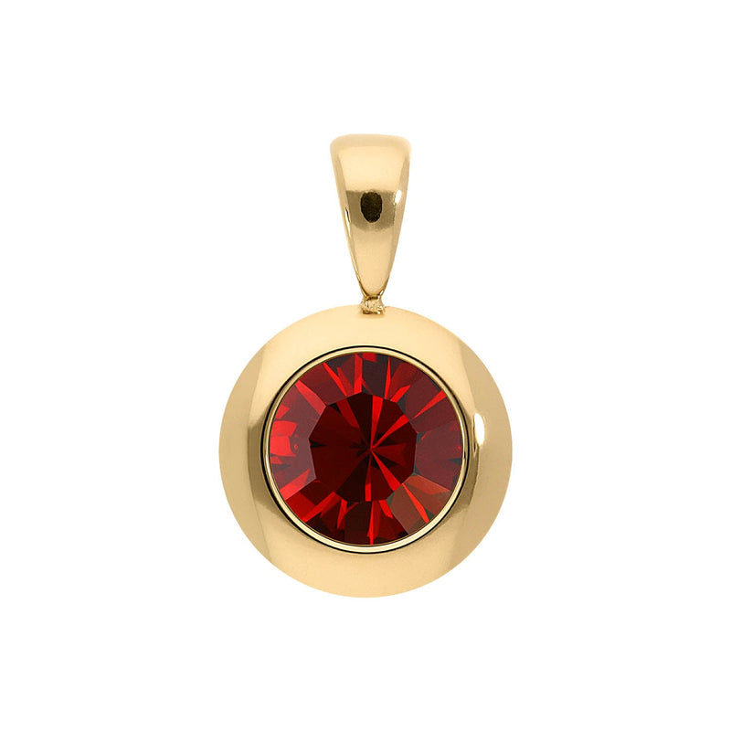 Tondo pendant 13 mm - Gold