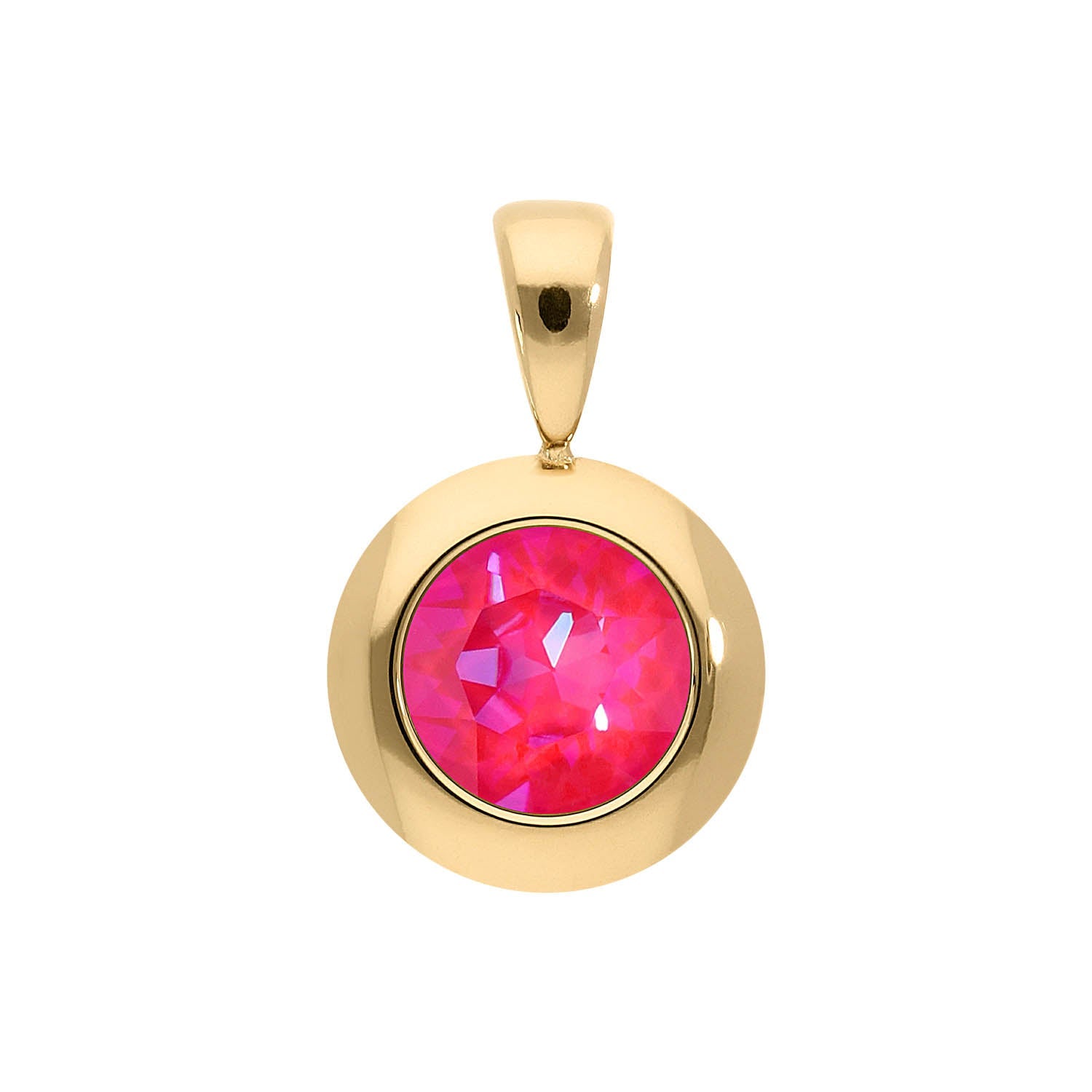 Tondo pendant 13 mm - Gold