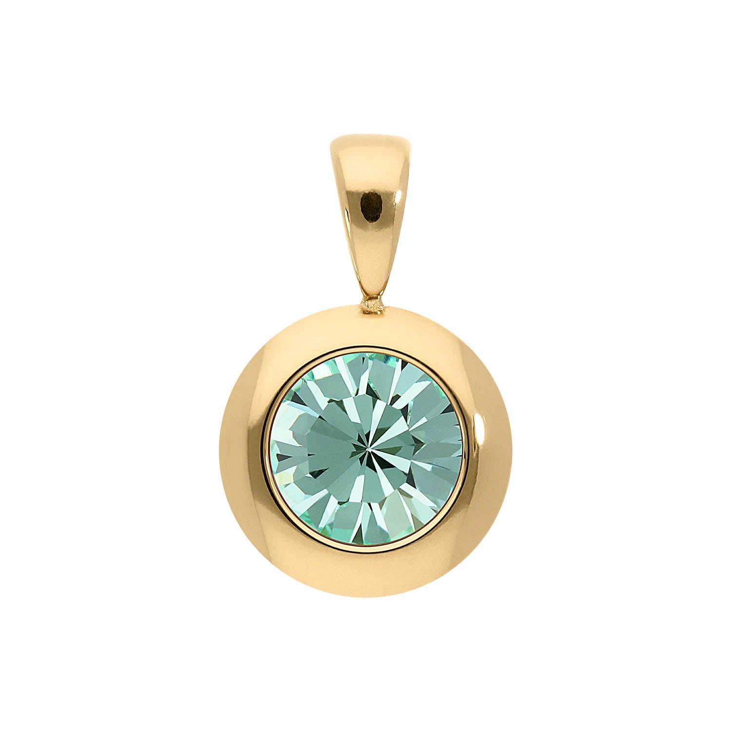 Tondo pendant 13 mm - Gold
