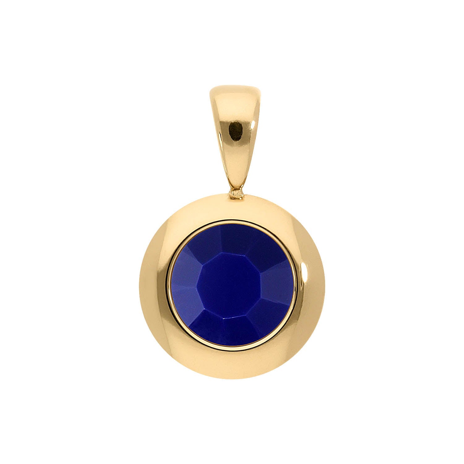 Tondo Anhänger 13 mm - Gold
